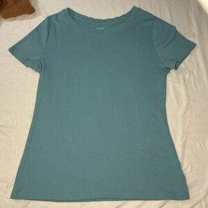 Timex Women's Teal Crewneck Short-Sleeve Tee